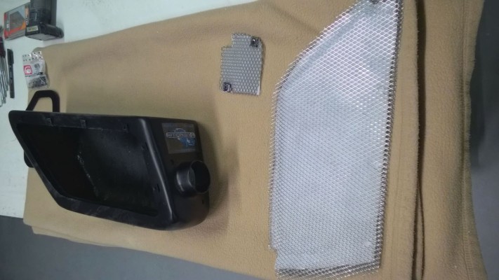 Création boîte à air Alpine R5