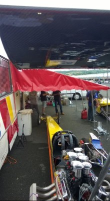 Covering carbone aileron de Dragster
