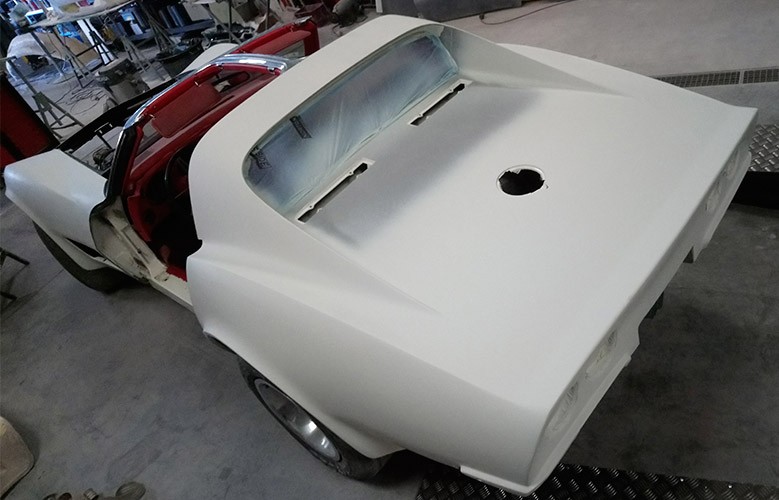 Corvette Stingray : après restauration