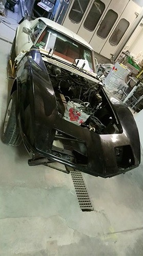 Corvette Stingray : avant restauration
