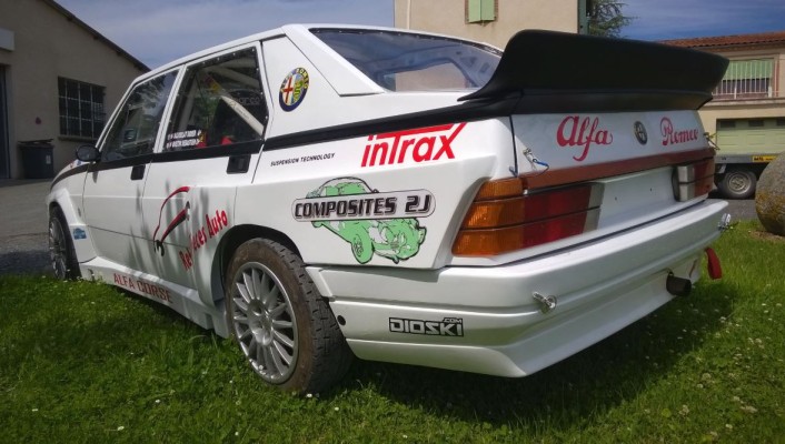 Fabrication kit sur-mesure Alfa 75 rallye