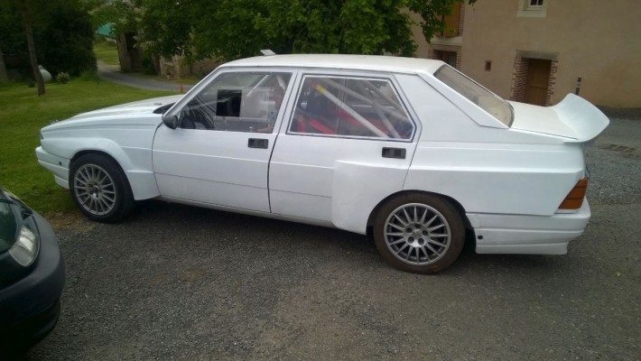 Fabrication kit sur-mesure Alfa 75 rallye