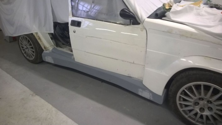 Fabrication kit sur-mesure Alfa 75 rallye