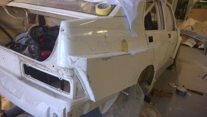 Fabrication kit sur-mesure Alfa 75 rallye