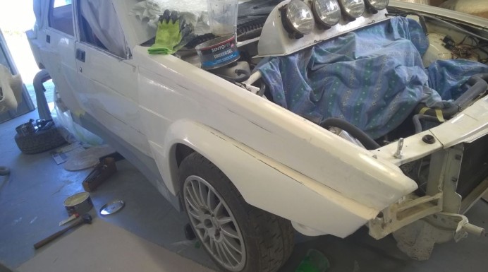 Fabrication kit sur-mesure Alfa 75 rallye